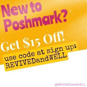 New to Poshmark? Get $15 off!